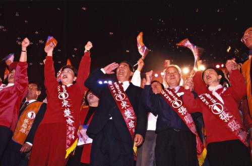 2000臺灣總統選舉 - 無黨籍 - 宋楚瑜、張昭雄