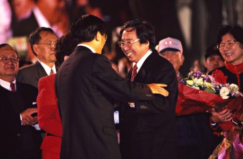 2000臺灣總統選舉 - 選前之夜 - 民進黨 - 陳水扁、呂秀蓮