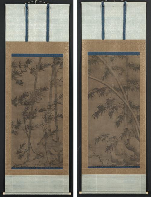 Bamboo in Four Seasons: Summer and Winter