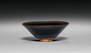 Black Glazed Tea Bowl