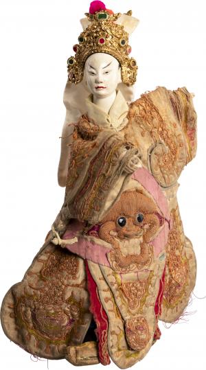 傳統布袋戲偶人-武生