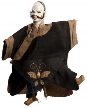 傳統布袋戲偶人-鬍鬚龍