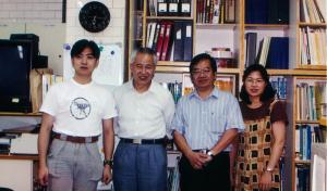 上海水產大學伍漢霖老師和香港魚類學會會長莊棣華先生，來訪中央研究院