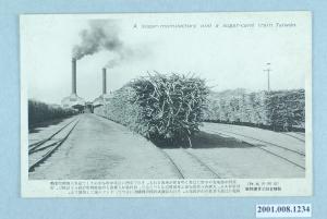 大正印製製糖會社與甘蔗列車
