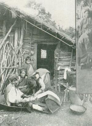 原住民的織布機