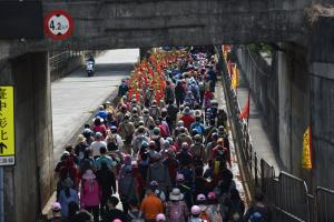 大甲媽祖遶境進香第1天_大肚路段