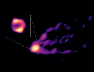 M87噴流和黑洞陰影