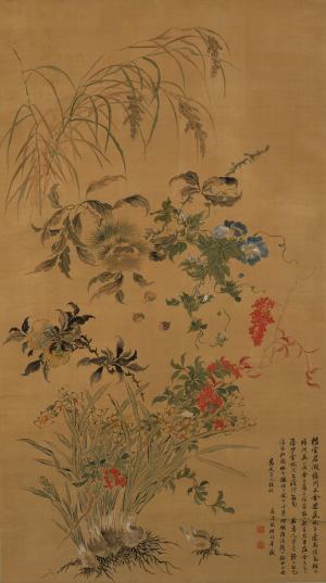 雜花果蓏圖