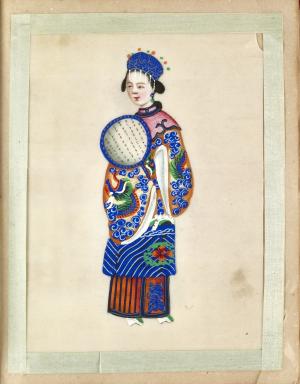 Leaf from Album of Costumes