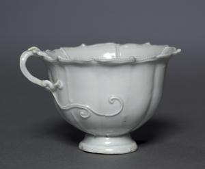 Fluted Cup with Dragon Handle