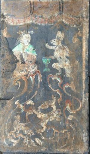 新莽時期墓葬壁畫中的西王母與玉兔