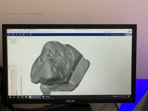 殷墟出土青銅器陶範3D掃描的應用與研究（第一年）計畫工作紀錄