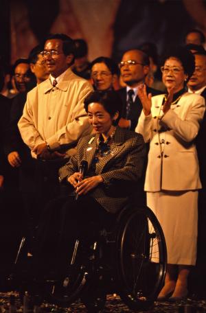 2000臺灣總統選舉 - 勝選之夜 - 民進黨 - 陳水扁、呂秀蓮