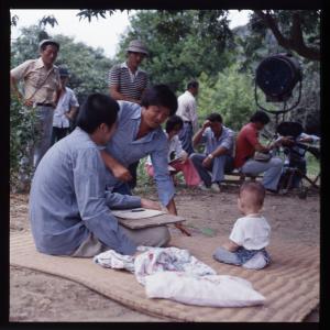 《原鄉人》現場工作照