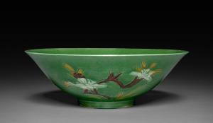 Bowl with Sprays of Flowers