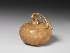 清前—中期 竹黃瓜式盒