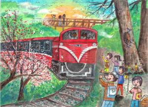 潮州國小-阿里山的小火車