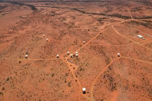 澳大利亞平方千米陣探路者的電波望遠鏡