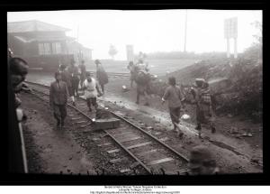 Train station scene