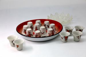 早期領聖餐時用的聖杯和聖盤 Early types of communion cups and paten