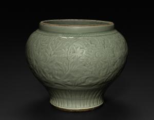 Jar:  Celadon Ware