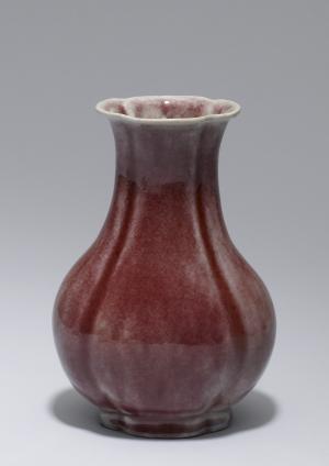 Vase with Foliated Sections