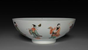 Bowl with Eight Immortals