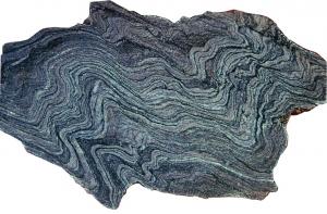 變質岩常具有美麗的褶皺紋理