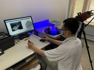 殷墟出土青銅器陶範3D掃描的應用與研究（第一年）計畫工作紀錄