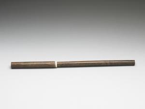 清 十八-十九世紀 鑲牙木桿毛筆