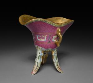 Libation Cup of Bronze Format