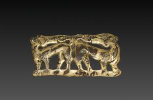 Belt Buckle with Animals