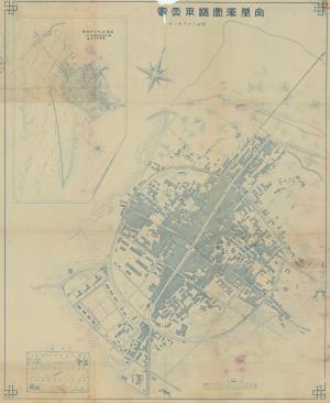 1905年宜蘭街實測平面圖