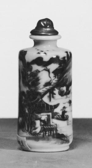 Snuff Bottle with Landscape