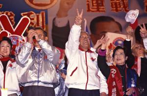 2000臺灣總統選舉 - 選前之夜 - 國民黨 - 連戰、蕭萬長