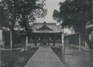 開山神社祭典（臺南）1：社殿正面 