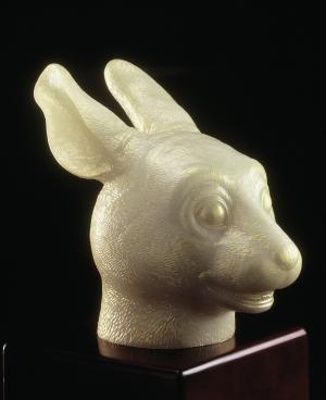 鹽雕獸首- 12生肖 兔