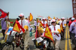 大甲媽祖遶境進香_自行車隊