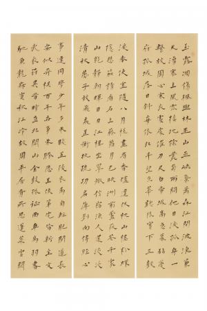 秋興八首之一Six Hanging Scrolls of Running Script 