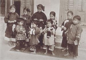 心光盲女院院童 Children at the Divine Light School for Blind Girls