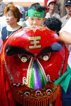 西港刈香_德安宮金獅陣