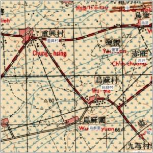 1950年代臺灣地形圖地名預測結果_樣本4