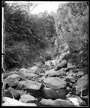 福爾摩沙（臺灣）影像：Mountain stream near Formosa