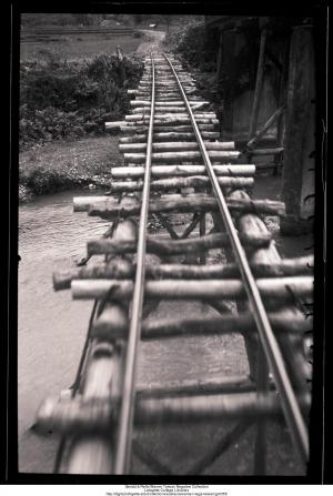 Push-car bridge near Taipei