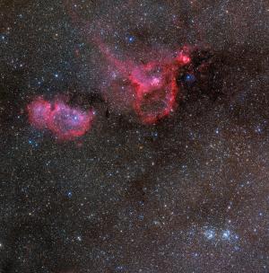 IC 1805/1848 and Double Cluster