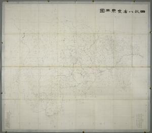 四川八省交界輿圖