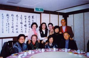 林秋錦 與同事、學生聚餐