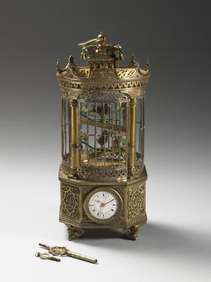 十九世紀 雀籠式鐘