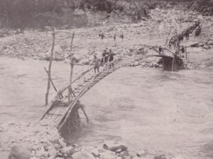 布農族架設的竹橋