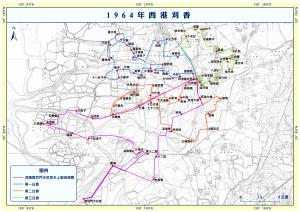 1964年西港刈香路關圖